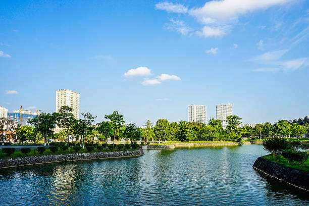 istock Hanoi cityscape in sunny day 531408388