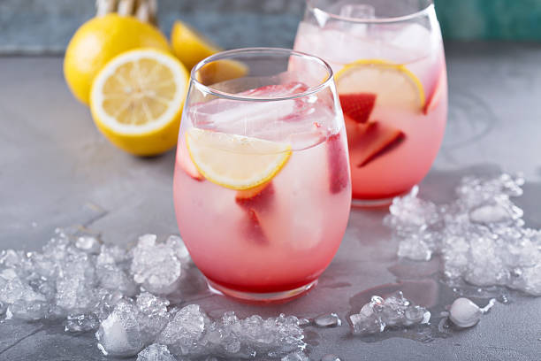 istock Strawberry lemonade with rose water 531410532