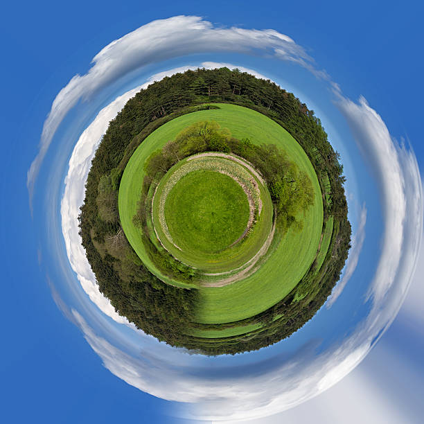 istock tiniy planet Beautiful summer rural landscape 531410668