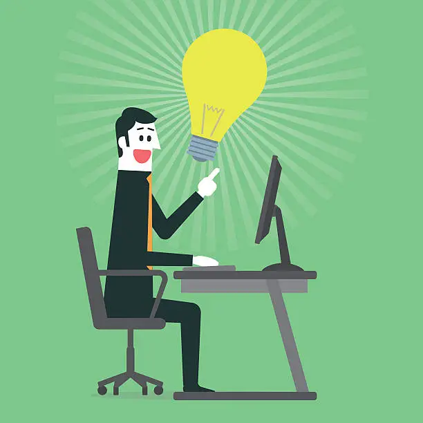 Vector illustration of Ideas