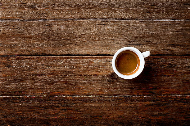 istock Coffee Espresso. Cup Of Coffee on a wooden table 531412933