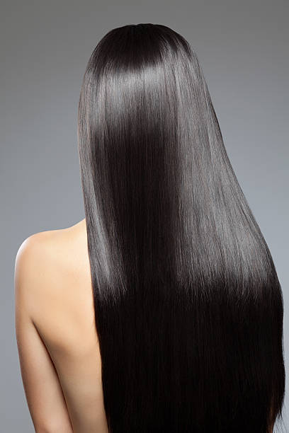 Woman With Long Straight Shiny Hair Stock Photo - Download Image Now - Straight Hair, Rear View, Smooth - iStock Woman With Long Straight Shiny Hair Stock Photo - Download Image Now - Straight Hair, Rear View, Smooth - iStock