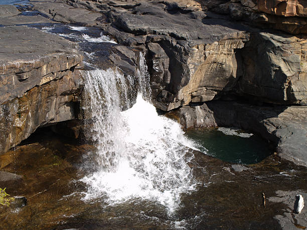 cascate michell in australia occidentale - mittchell falls foto e immagini stock