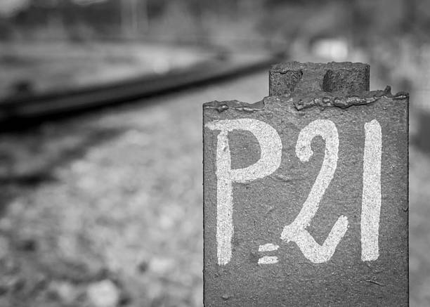 istock Signboard next to the rail 531414125