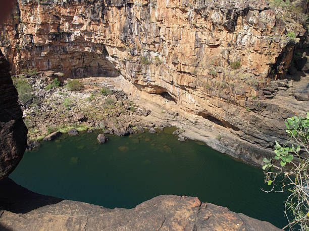 cascate michell in australia occidentale - mittchell falls foto e immagini stock