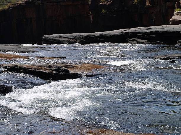 cascate michell in australia occidentale - mittchell falls foto e immagini stock