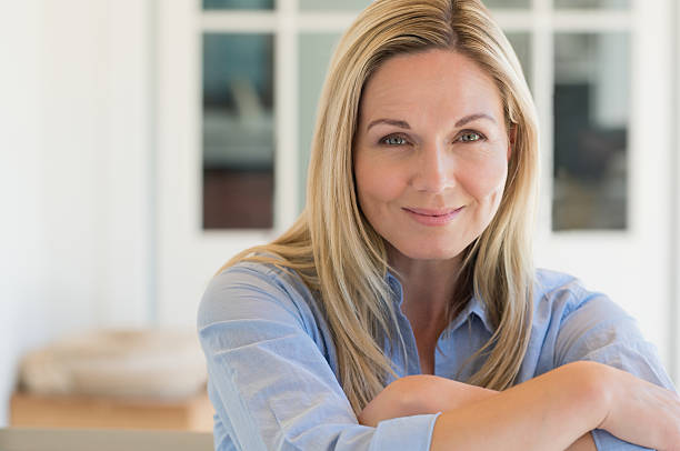 istock Mature woman smiling 531416118