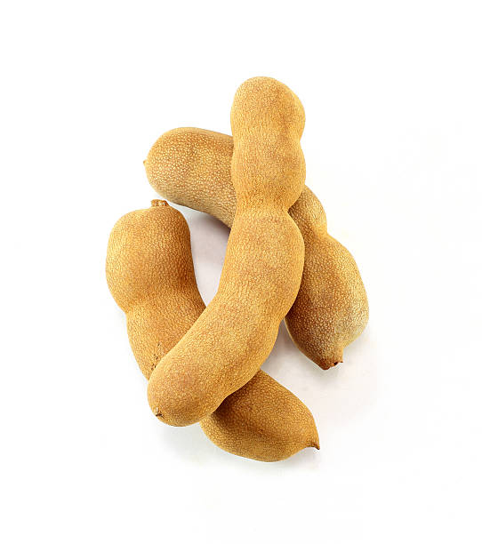 istock Sweet tamarind on a white background 531417105