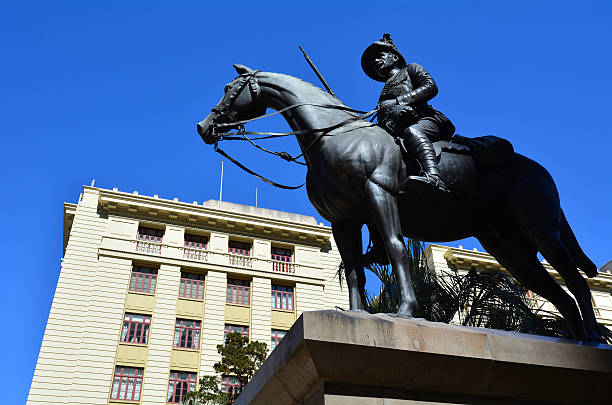 Display of leather horse harnesses and bridles for sale - Argentinean culture - Buenos Aires - Argentina