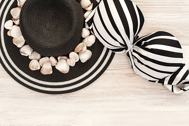 Black and white summer fashion