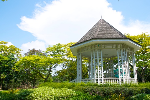 15th of May - Botanical Gardens Singapre. The iconic bandstand which is a familiar national landmark in Singapore botanic gardens.