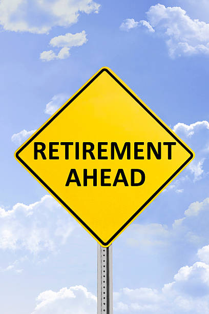 istock Retirement Ahead Yellow Road Sign 531425505