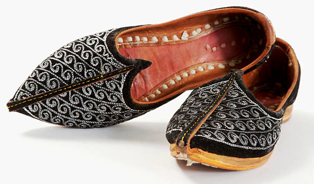 istock Oriental shoes, close-up 531429823