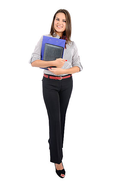 istock Isolated business woman 531430075