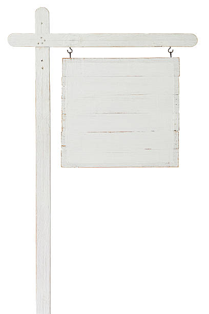 istock Old weathered wooden sign board. 531430375