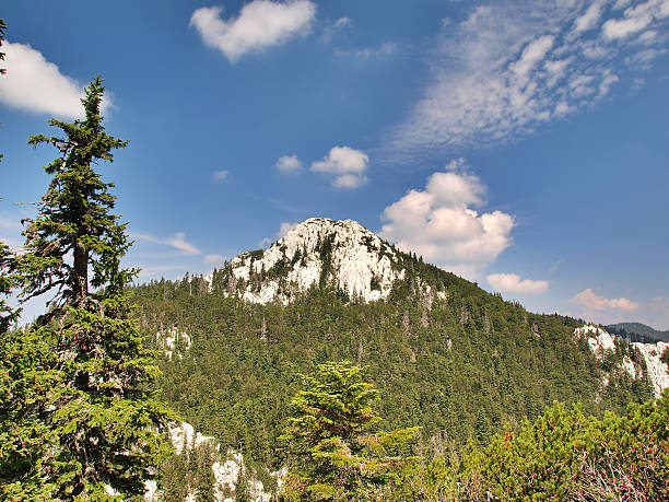 Velebit mountain scenery stock photo