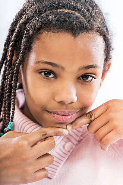 istock Cute African American girl. 531430505