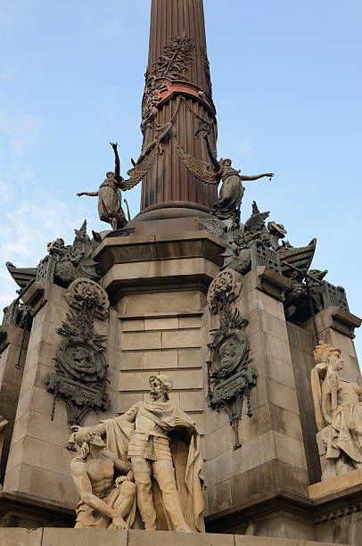 istock Columbus Monument in Barcelona, Spain 531431669