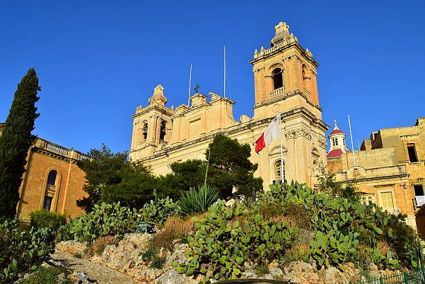 Iglesia de St Joseph, Birgu, Malta - foto de stock
