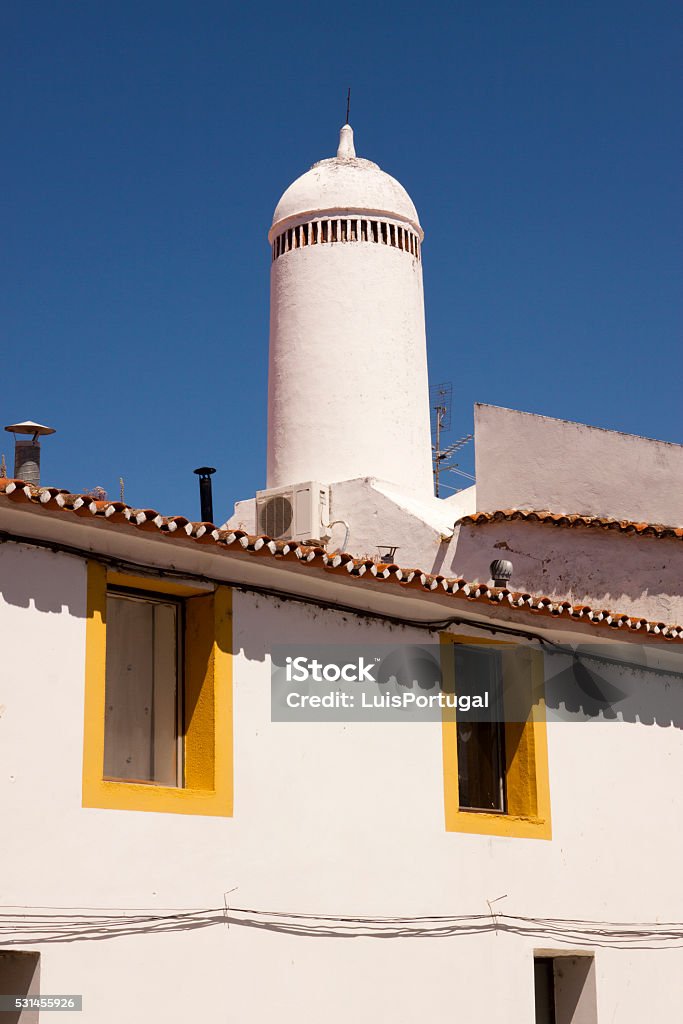 Moorish Chimney in Alentejo Moorish Chimney in Alentejo. Portugal Alentejo Stock Photo