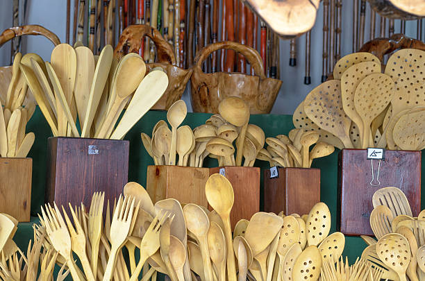 istock Wooden spoons and forks 531457128