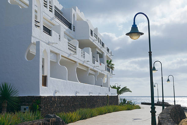 Coastal walk in Lanzarote, Arrecife, Canary islands