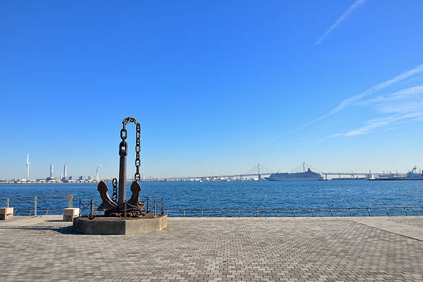 Boat Anchor with blue sky