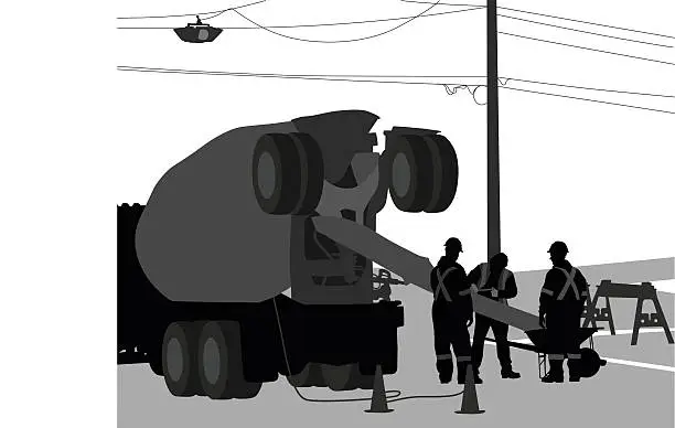 Vector illustration of RoadUpgrade