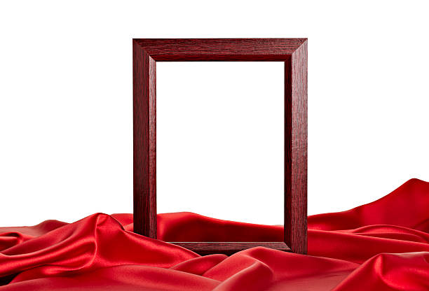 istock wooden frame and silk cover 531462336