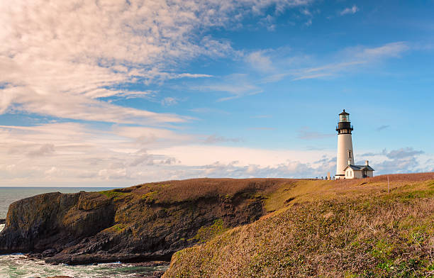 Yaquina Head Lighthouse on Oregon Coast