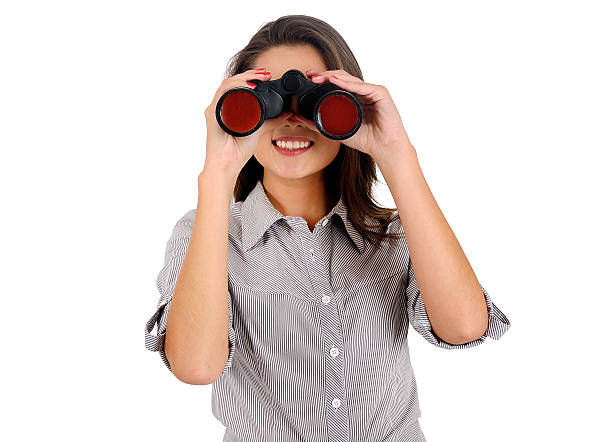 istock Isolated business woman 531465195
