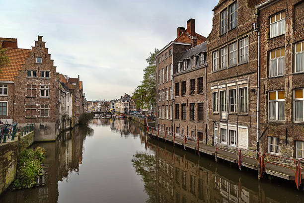 istock river embankment, Ghent, Belgium 531465830