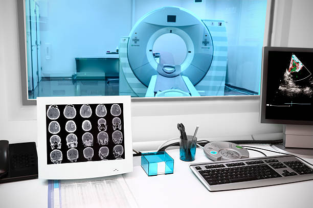 in ct 임상병리실 - mri scanner medical scan cat scan oncology 뉴스 사진 이미지