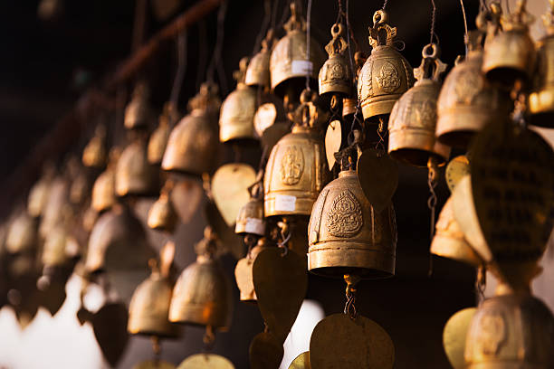 istock Famous Big Buddha wish bells, Thailand 531469842