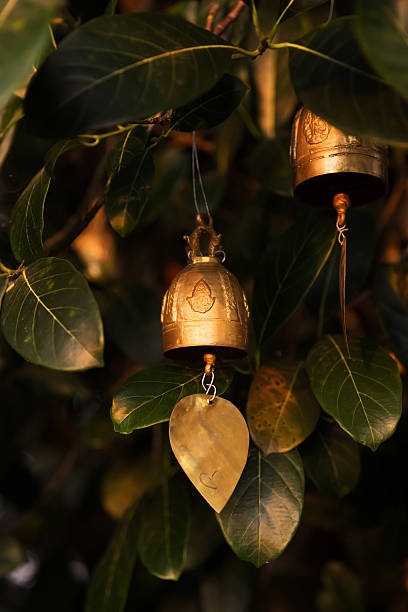 istock Famous Big Buddha wish bells, Thailand 531470058