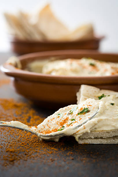 istock Hummus and pita bread 531472298