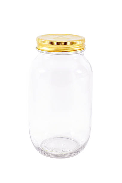 istock Glass bottle isolated on white background 531475770