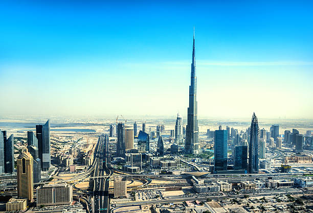 istock View of Dubai skyscraper and Burj Khalifa 531475835
