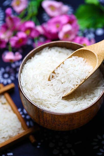 istock tai rice in a wooden bowl 531476784