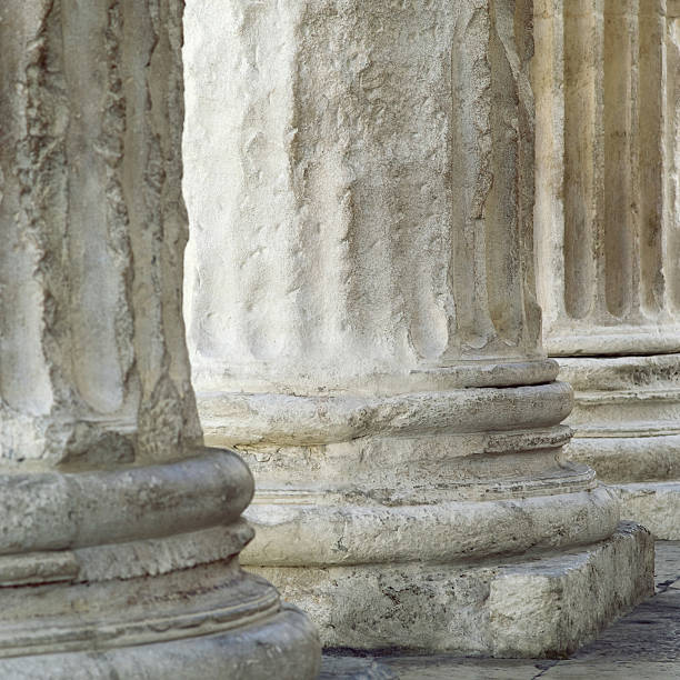 istock Base of Roman columns 531476841