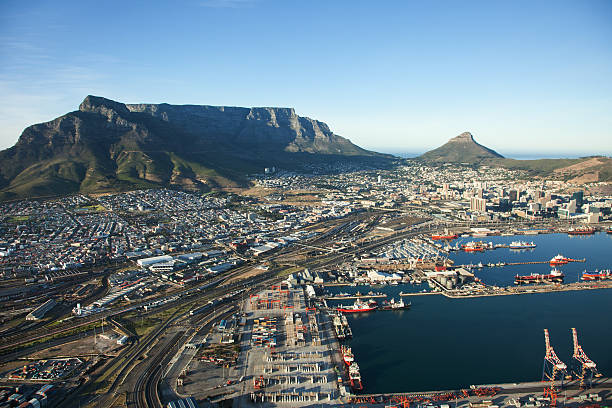 istock Cape Town Harbour and Table Mountain, South Africa 531478218