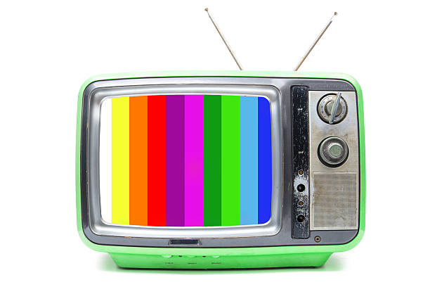 istock Vintage TV on  white background 531479057