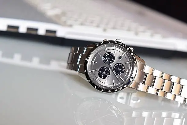 Photo of Luxury Wrist watch on desk