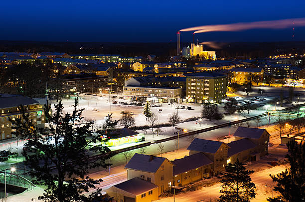 istock View of small swedish town 531480745
