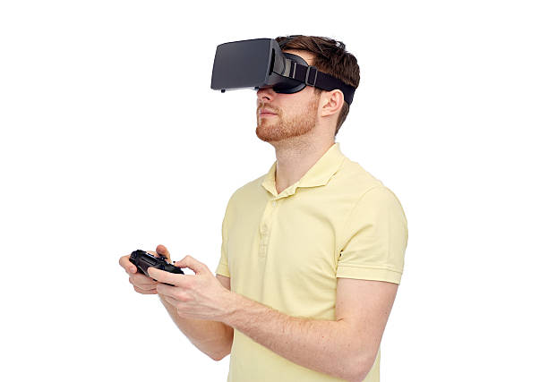 istock man in virtual reality headset or 3d glasses 531483548