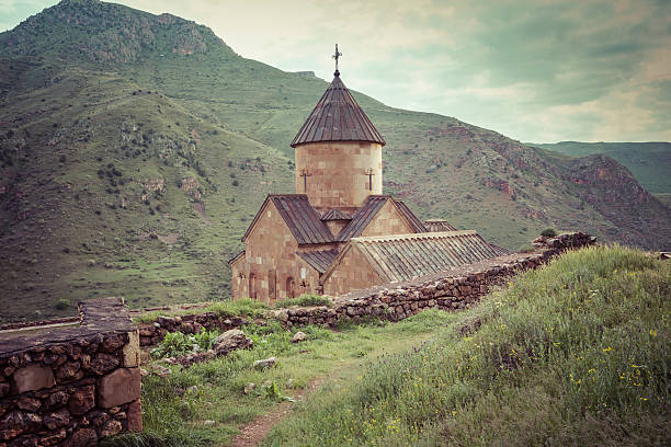 istock Ancient monastery Noravank in the mountains in Amaghu valley. 531484728