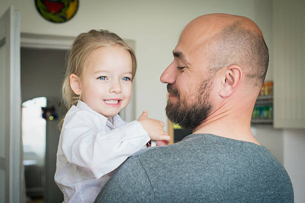 istock Father and daughter in the kitchen, fathers day concept 531485508