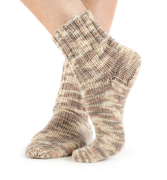 istock Beautiful legs woman with socks 531485922