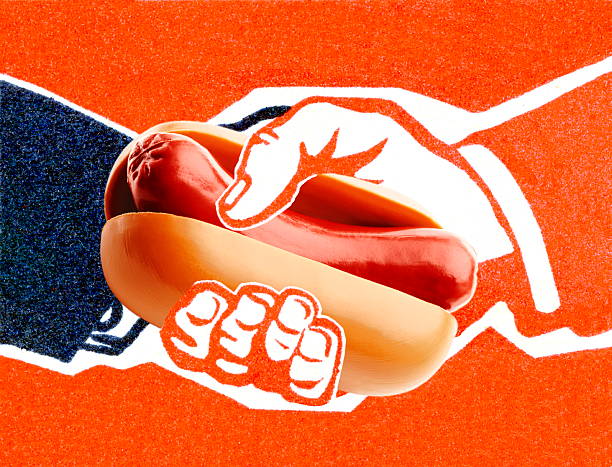 Handshake and Hotdog