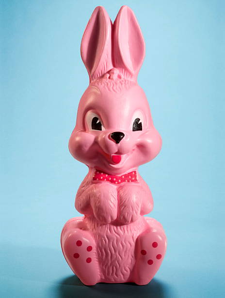 Pink Rabbit Stock Photo - Download Image Now - 2015, Animal